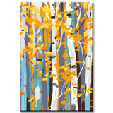 Paint by Numbers Art Nature Birch Trees