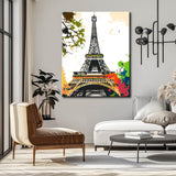 Painting by Numbers Art Nature Eiffel Tower From Bottom To Top