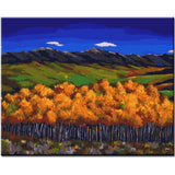 Painting by Numbers Art Nature Nature Autumn Trees in A Beautiful Landscape