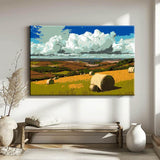 Painting by Numbers Art Nature A Field in Summer