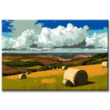 Painting by Numbers Art Nature A Field in Summer