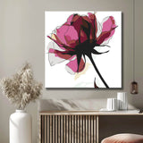 Painting by Numbers Flowers Rose Looking To The Left