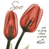 Painting by Numbers Two Closed Tulips