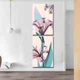Painting by Numbers Art Nature Spring Lily 2-Panel