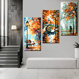 Painting by Numbers Art Nature Autumn Pictures - 3-Panel