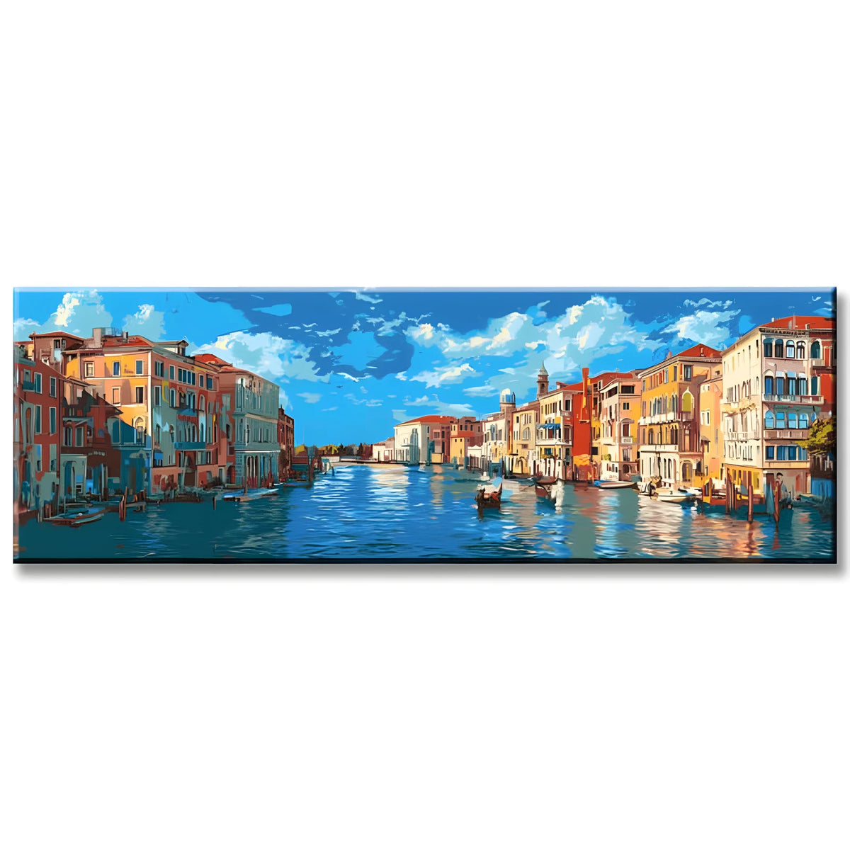 Painting by Numbers City on The Mediterranean Panorama