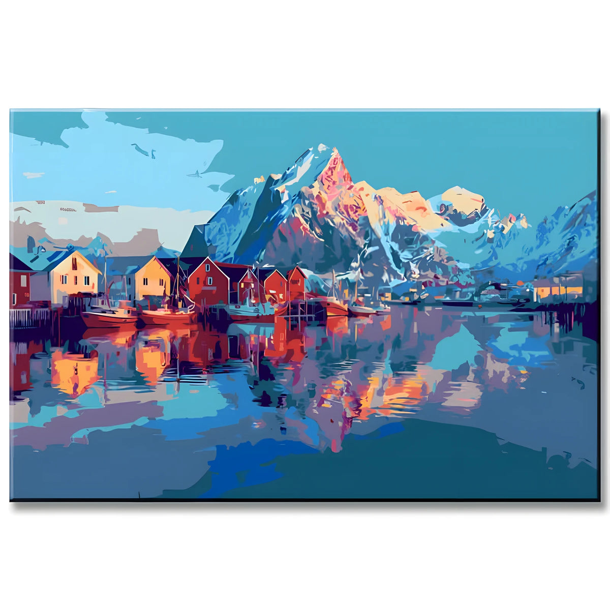 Painting by Numbers Norway Lofoten