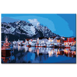 Painting by Numbers Norway Lofoten