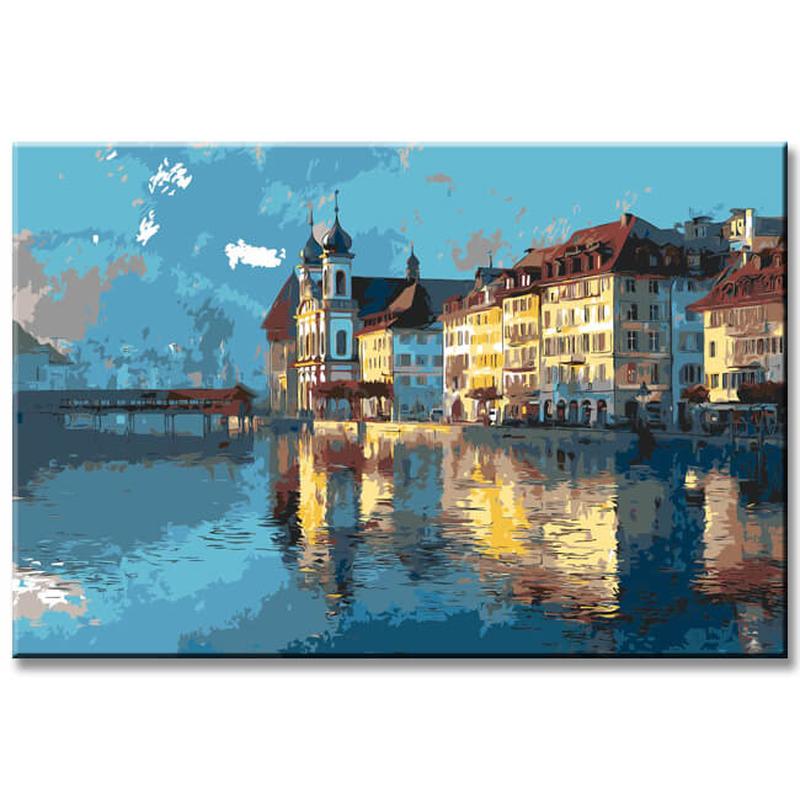 Painting by Numbers Switzerland Lucerne