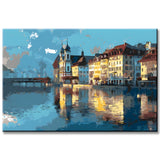 Painting by Numbers Switzerland Lucerne