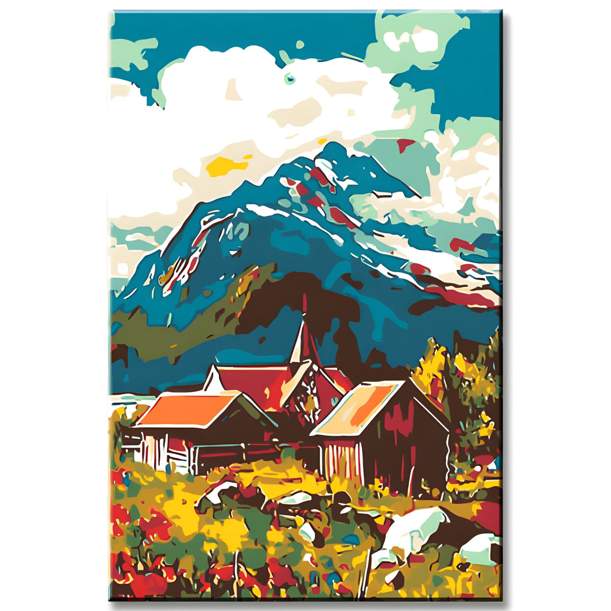 Painting by Numbers Landscape in Norway