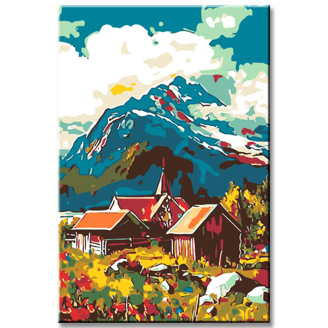 Painting by Numbers Landscape in Norway