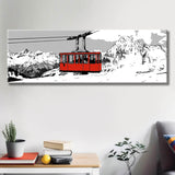 Painting by Numbers Switzerland andermatt Cable Car