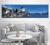 Painting by Numbers Switzerland Lake Thun