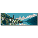 Painting by Numbers Switzerland Lake Thun