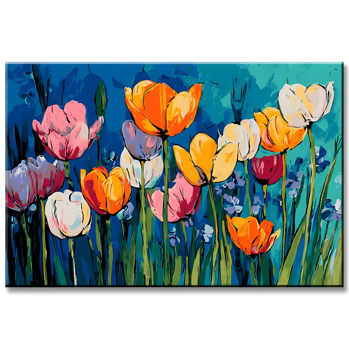 Painting by Numbers Pink Tulips