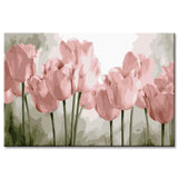 Painting by numbers pink tulips shipping from DE