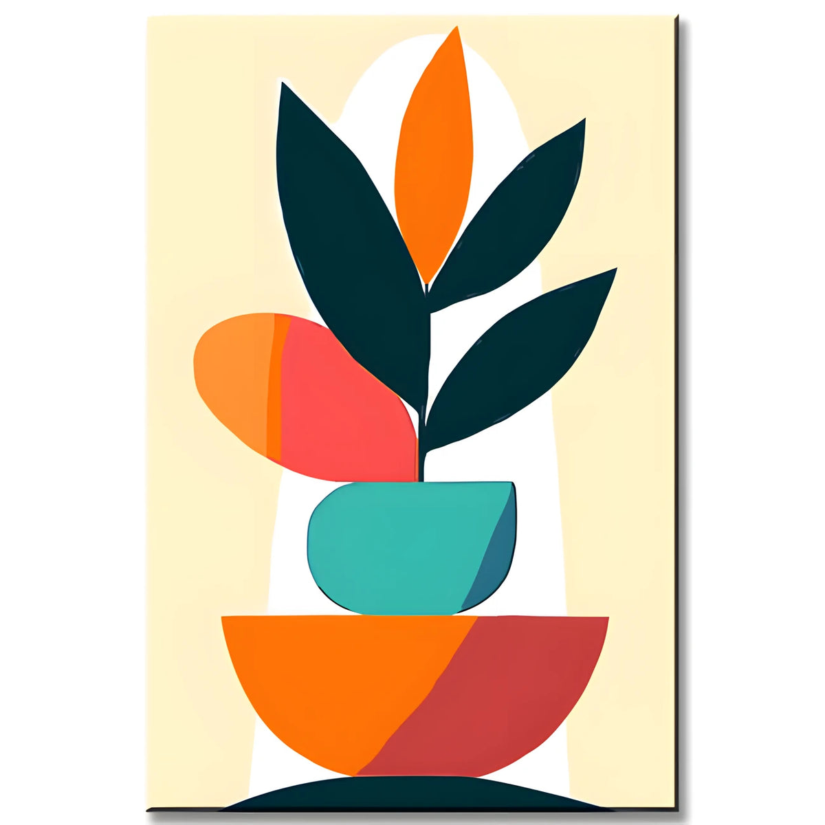 Painting by Numbers Abstract Tropics Nature Stack -