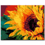 Painting by Numbers Sunflower