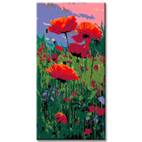 Painting by Numbers Poppy Field