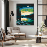 Painting by Numbers Sky Lights Northern Lights