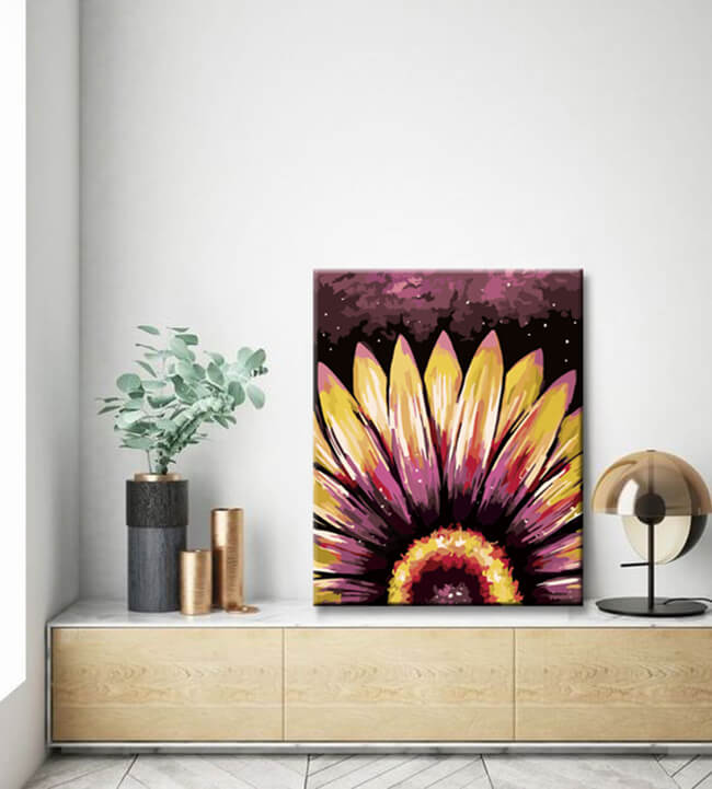 Paint by Numbers Art Painting Sunflower I