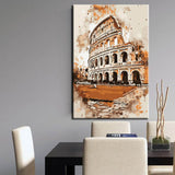 Paint by Numbers Rome in Watercolor