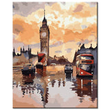 Painting by Numbers London in Watercolor