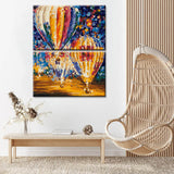Painting by numbers colored balloon and emotions 2-piece shipping from DE