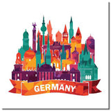 Painting by Numbers World City Skylines - Germany Shipping from DE