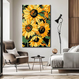 Painting by Numbers Sunflower Art