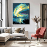 Paint by Numbers Northern Lights Art