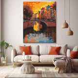 Painting by Numbers Netherlands Holland Illustration City