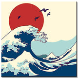 Painting by Numbers Art Cats Jumping From The Wave