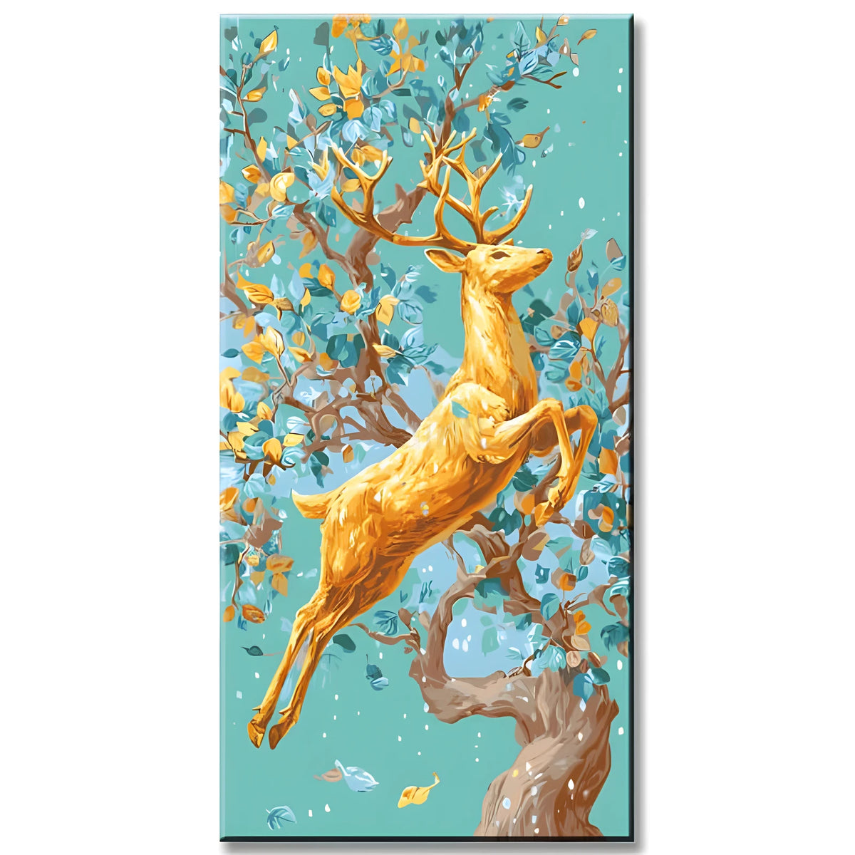 Painting by Numbers Deer with Tree Antlers