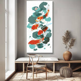 Painting by Numbers Red and Black Fish