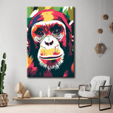 Painting by Numbers Monkey Chimpanzee Portrait