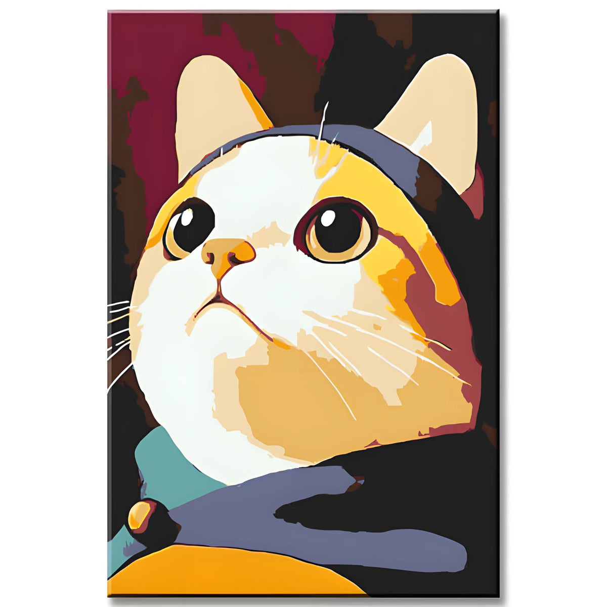 Paint by Numbers Art Painting Cat Portrait