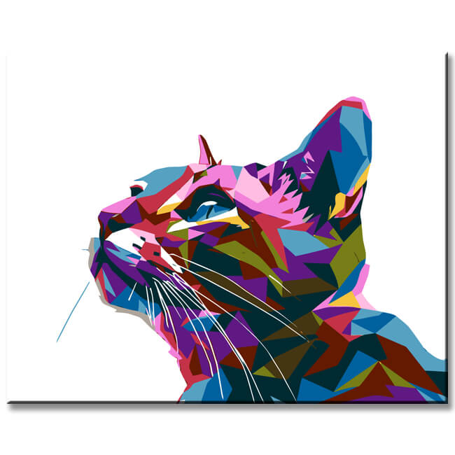 Painting by numbers New York City Pop Art shipping from DE