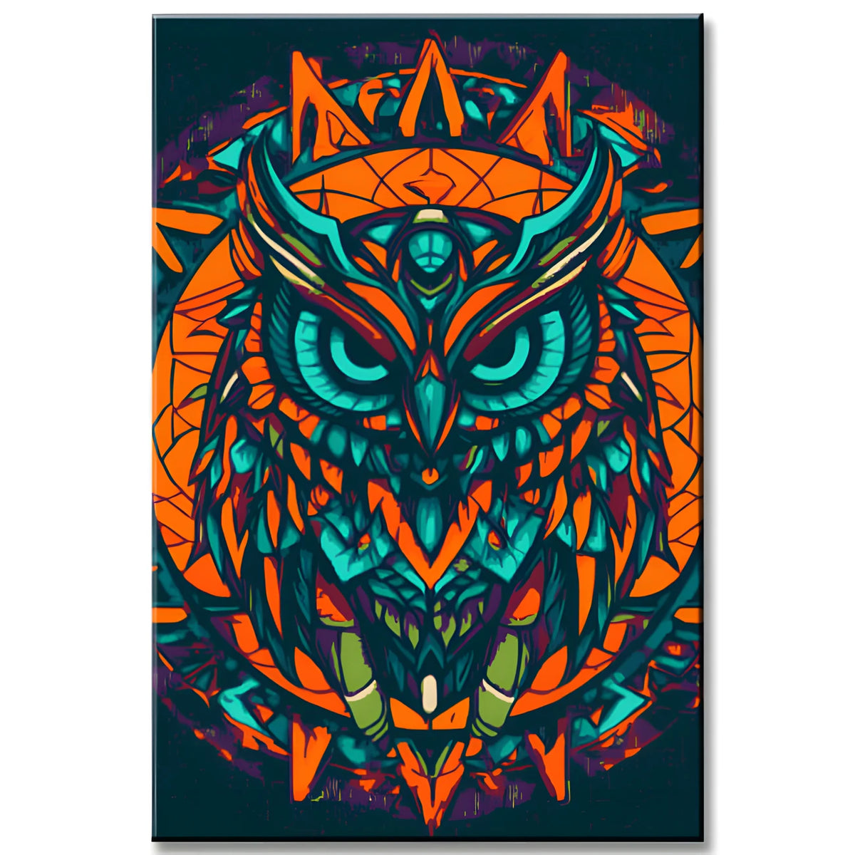 Painting by Numbers Animal Owl Artwork