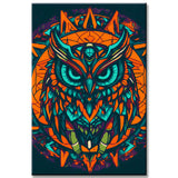 Painting by Numbers Animal Owl Artwork