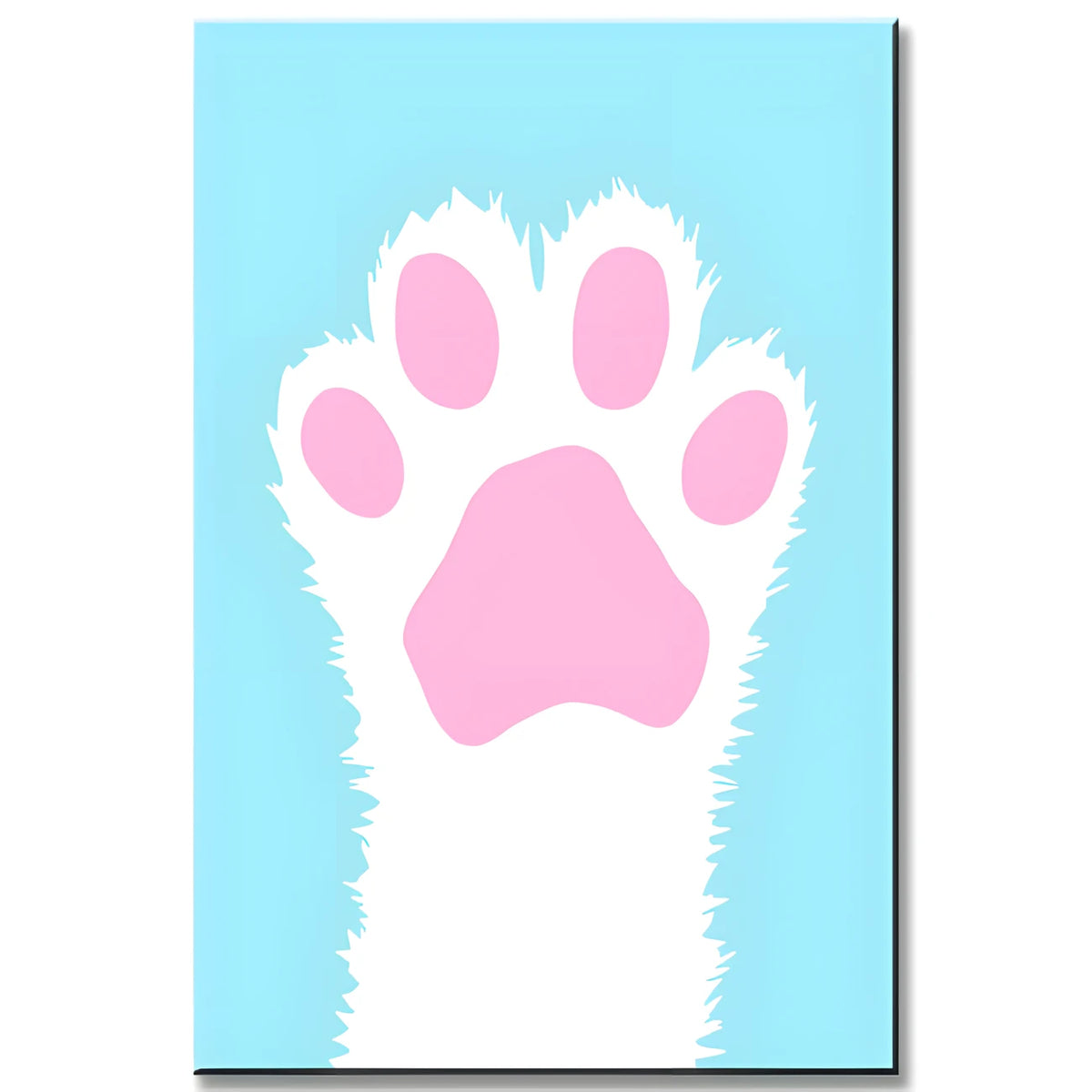 Painting by Numbers Cute Cat Paws