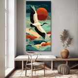 Painting by Numbers Crane in Chinese Style