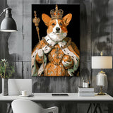 Painting by Numbers The Queen's Dog Queen Corgi