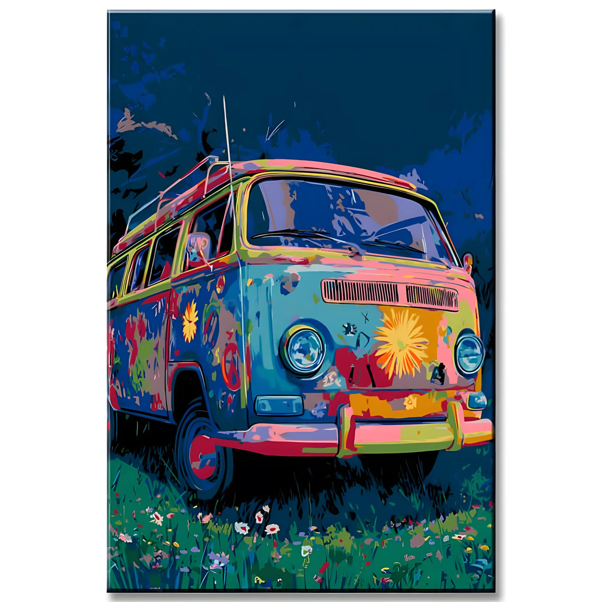Painting by Numbers Retro Van VW Bulli