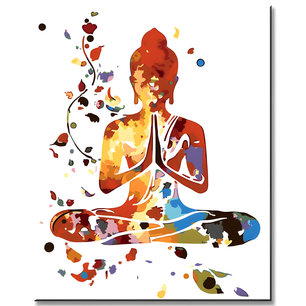 Painting by Numbers Buddha Art Colors