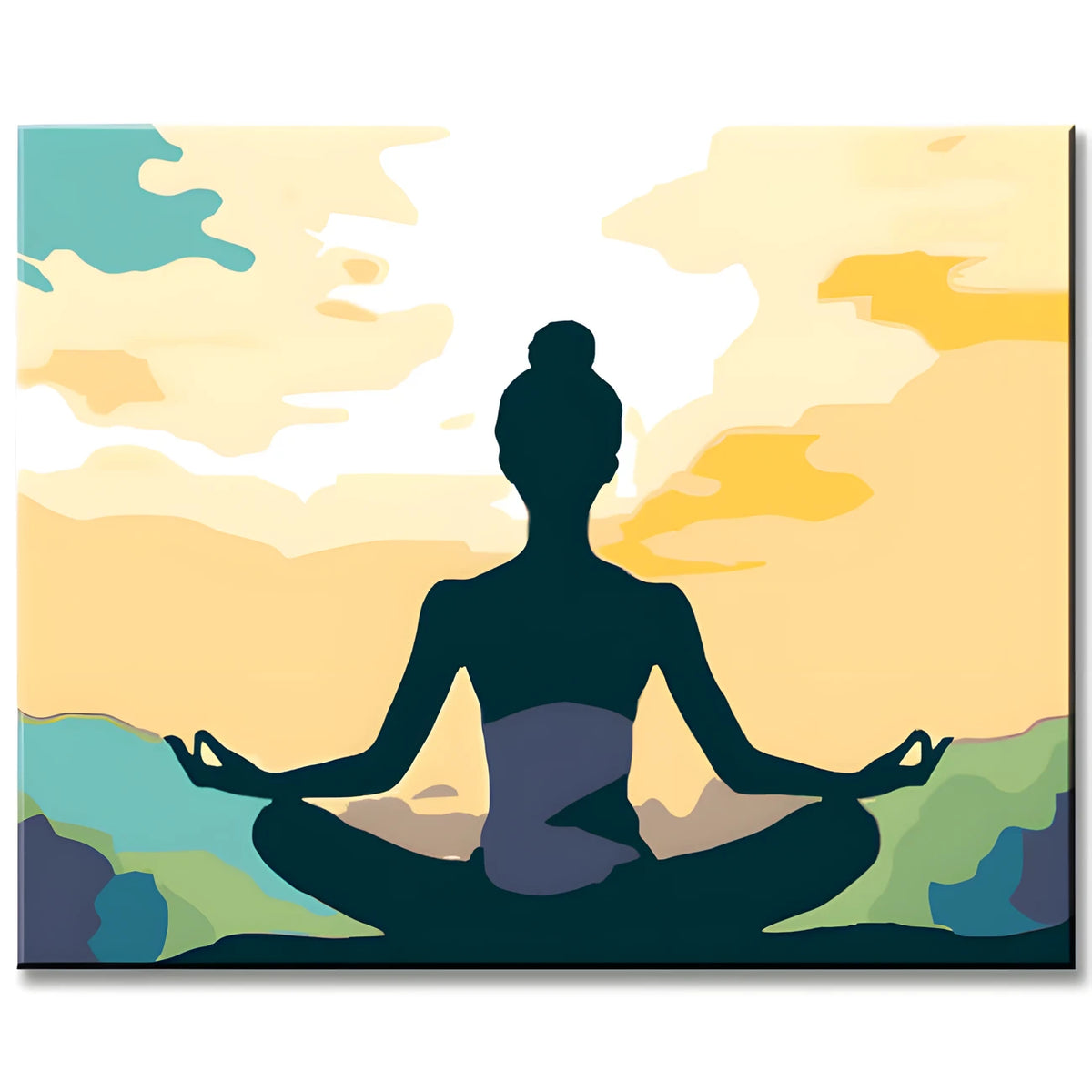 Painting by Numbers Yoga and Meditation