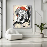 Painting by numbers Japanese tiger