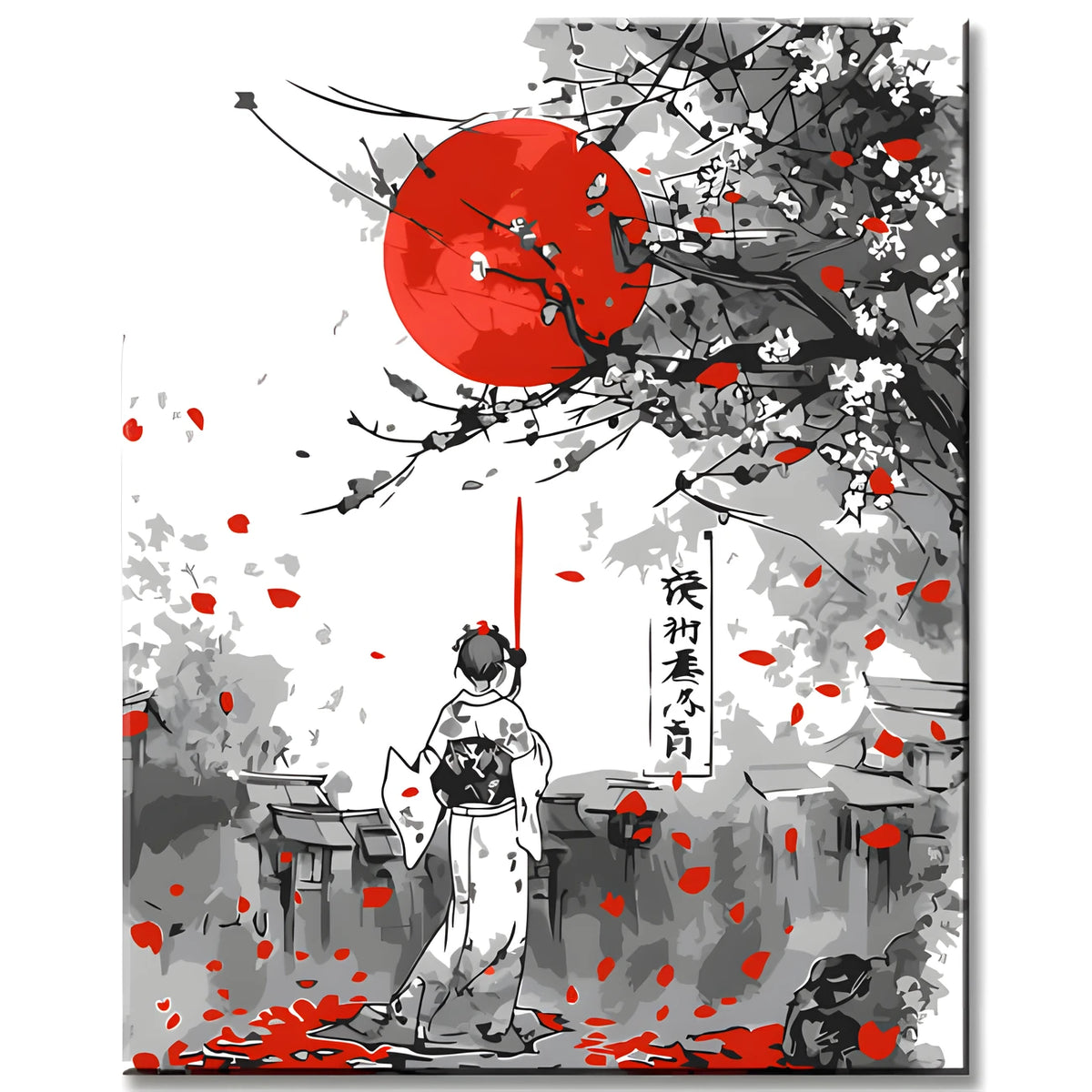 Painting by Numbers Japanese Poet II
