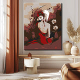 Painting by numbers Blooming branch